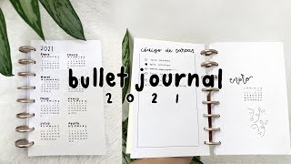 Planeación bullet journal 2021: fácil, minimalista y con pocos materiales 