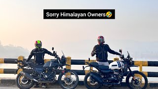 Baat kadwi hai but sachi hai | Breakfast Ride | Yezdi Adventure & Himalayan 411 #himalayan #yezdi