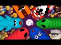 Worm zone io giant slither| best android gameplay 📸| sachin snack zone 🎮