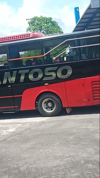 BUS SANTOSO‼️KAWOEL‼️TERMINAL DHAKSINARGA, WONOSARI‼️#bussantoso #posantoso #viral #santoso