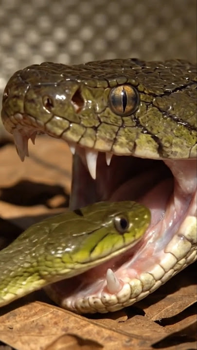 The snake that catches prey is really smart #aivideo #video