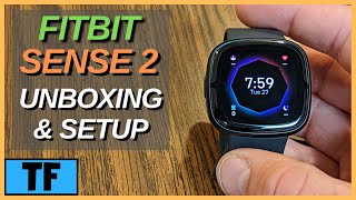 FITBIT SENSE 2 Unboxing & Full Setup Walkthrough! Best New Fitbit of 2022?