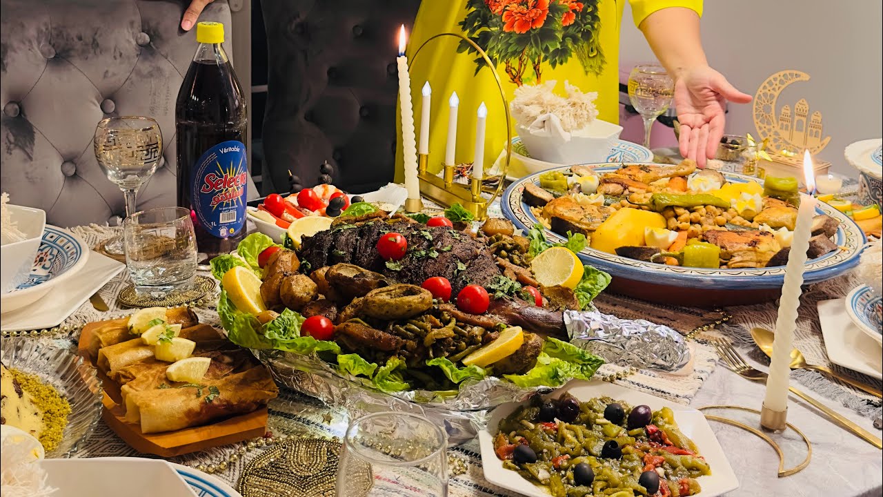 #تحظيرات_وأفكار_للمولد النبوي الشريف_بديار_الغربة(أو لعزومة ) #طاولة_الملوك🇩🇿🇬🇧