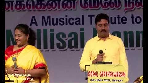 THENDRALIL AADUM by Ananthu & Surmukhi - GOPAL SAPTHASWARAM, Best Light Music Orchestra, Chennai