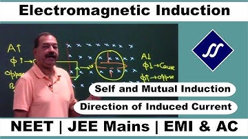 NEET | JEE Mains | Electromagnetic Induction 02 | Lenz Law, Mutual Induction | Sanjeev Sir