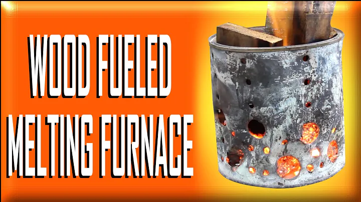 Wood Fueled Metal Melting Furnace - Aluminium