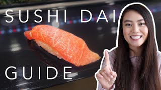 How to Eat Sushi Dai Omakase at 5 AM Toyosu 寿司大 お任せ | TOKYO JAPAN VLOG| Arden Cove