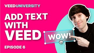 How to Add Text to Video on VEED | VEED.io for Beginners Course Part 6 π How to Add Text to Video on VEED | VEED.io for Beginners Course Part 6 π