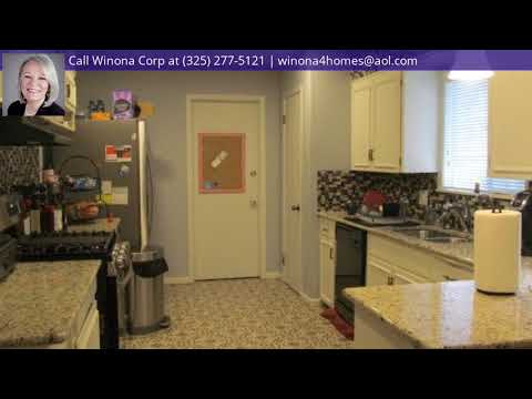 3338 Trinity Ave, San Angelo, TX home video tour