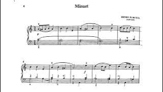 Minuet in A minor by Henry Purcell