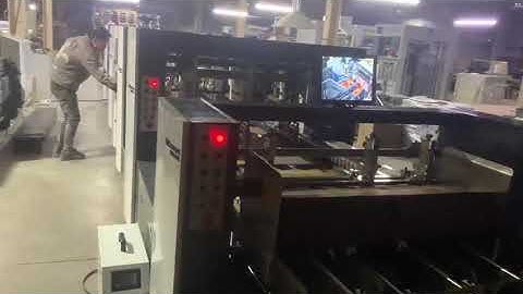 1200PCS 4 6 corners crash lock bottom folder GLuer and folding gluing machine