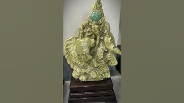 Ấn rồng Ngọc Hoàng long,cá chép đá spentin giá xưởng #phongthủy #damynghe