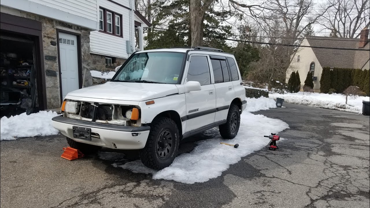 Suzuki Sidekick, Tracker, Vitara spacer lift kit YouTube