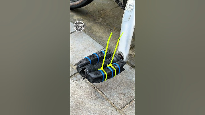 Cyclists this is a Great Trick with Zip Tie for your Bike! #bike