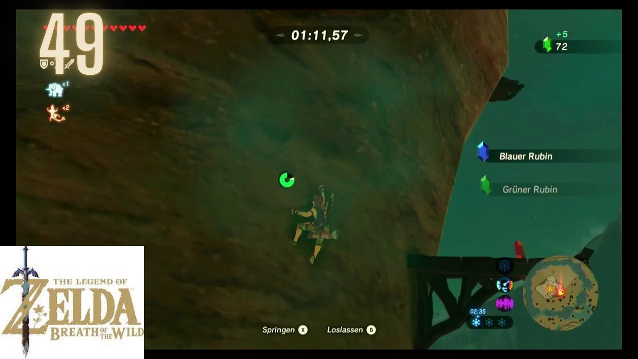 Zelda Breath Of The Wild Kletter Rüstung ZELDA BREATH OF THE WILD 049 die kletter prüfung - YouTube