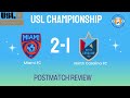 Miami FC 2-1 North Carolina FC; things are coming together for MFC