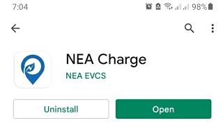 NEA Charge app screenshot 1