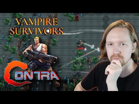 Видео: Vampire Survivors: DLC Operation Guns - Антонио в Нео-Галуга