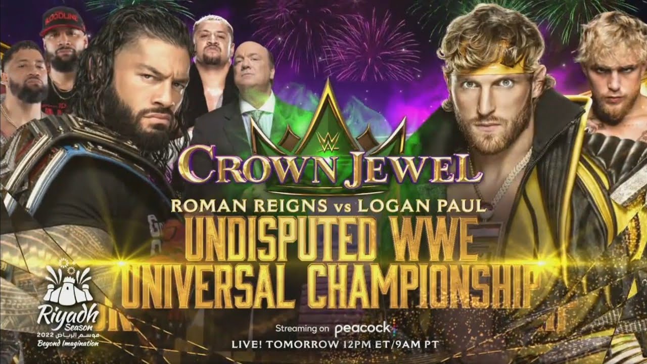 ⁣Promo Roman Reigns Vs Logan Paul WWE Crown Jewel 2022 - WWE Smackdown 04/11/2022 (En Español)