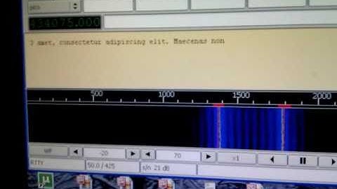 RTTY from NTX2