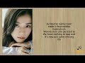 Milet Somebody Easy Lyric Milet Somebody Easy Lyric