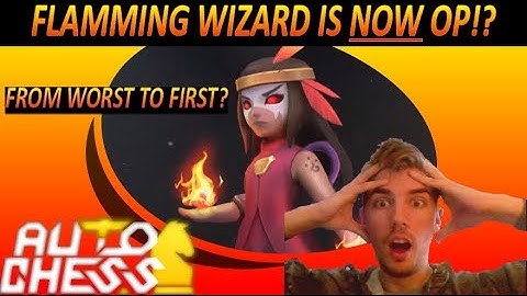 Auto Chess Mobile | Is Flaming Wizard Now OP!? | Patch Note Review