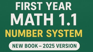 Exercise 1.1 Class 11 New Math 2025 || Updated Version || With New Questions 