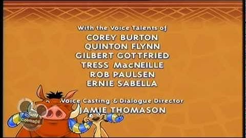 Disney Cinemagic Germany - TIMON & PUMBAA - End Credits