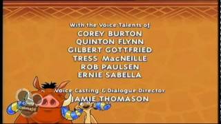 Disney Cinemagic Germany - Timon Pumbaa - End Credits