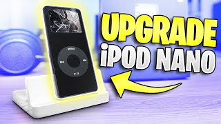 RESTAURANDO o PRIMEIRO iPOD NANO Upgrade de BATERIA e TELA