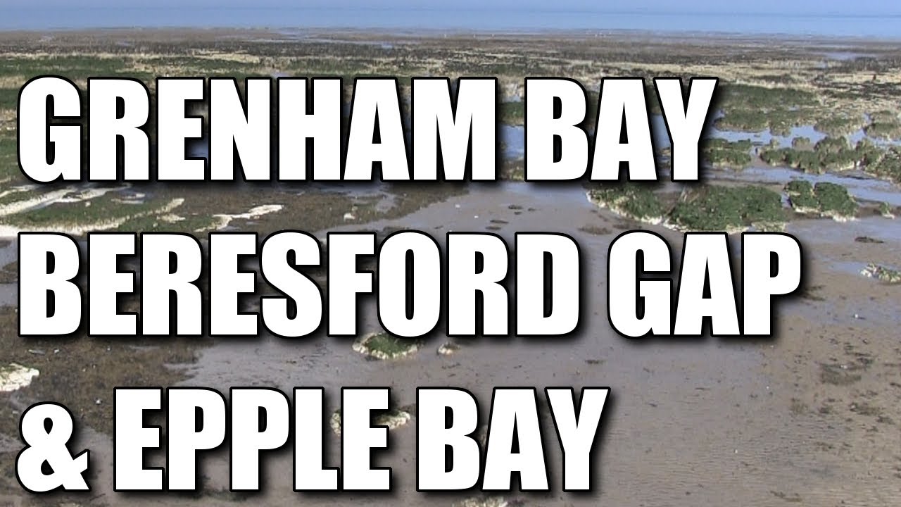 Grenham Bay, Beresford Bay & Epple Bay shore fishing marks Kent