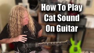 How to Play Cat Sound on Guitar