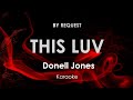 This Luv | Donell Jones karaoke