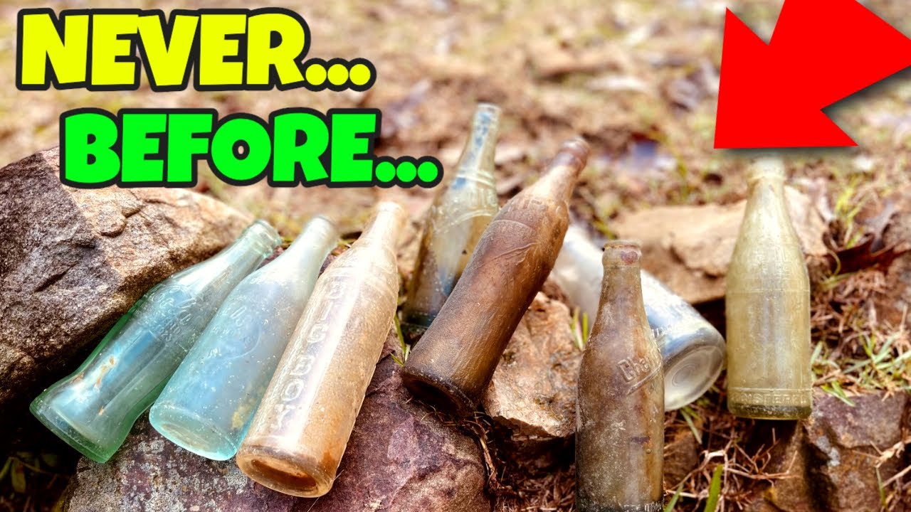MIND BLOWING!! BEST RIVER TREASURE AND VALUABLE ANTIQUE BOTTLE HUNT OF