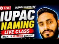 Rajnish siksha academy and chemistry classes is live IUPAC naming live class