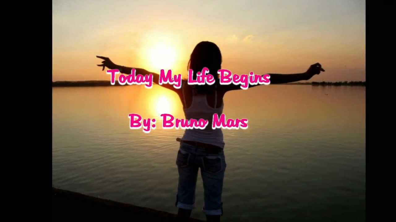 Bruno Mars - Today My Life Begins