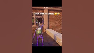 Bots Can Emote Now 😅😂 #shorts #fortnite #gaming #strangerthings