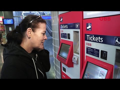 ÖBB testen Telefonjoker am Ticketautomaten