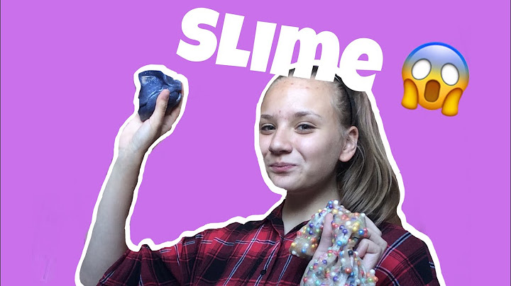 ROBIMY NASZE PIERWSZE SLIMY! 😋👌💕