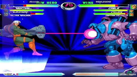 Mvc2 - Deadly Tiger Knee HVB Sent Stand Fierce Punish