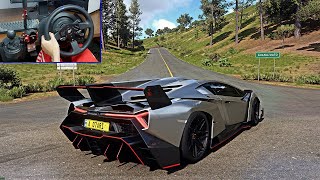 1400HP Lamborghini Veneno - Forza Horizon 5 | Thrustmaster T300RS Gameplay