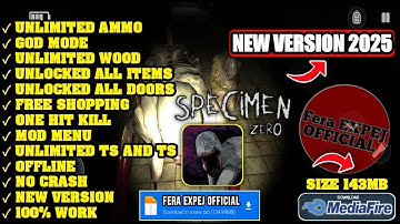 😱 SPECIMEN ZERO – The Scariest Mobile Horror Game Ever! 🔥 | New Update, Secrets & Tips 👀🎮