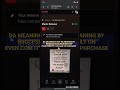 DA MEANING IS NOT DA MEANING BY BIIGCESS