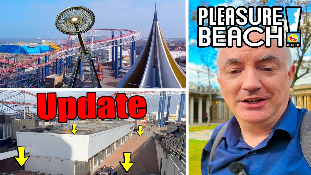 Blackpool's Towering Ride Construction Is Well Underway