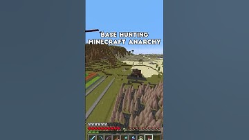 Big Spawn Base on minecraft anarchy #minecraftanarchy #basehunting #uneasyvanilla