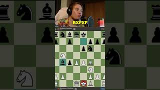 Chess Game: White's Center Control vs Black's Phantom Pawn #shorts
