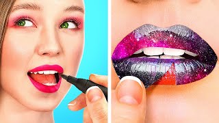 BEAUTY HACKS PER ESSERE UNA STAR!! || Intrufola Makeup! Fantastici Trucchetti Makeup su 123 GO! GOLD