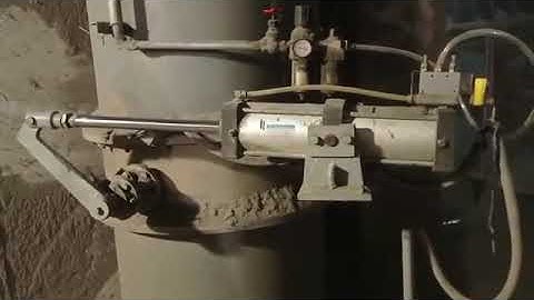 Nguyên lý hoạt động của van xy lanh khí nén đóng mở van ống hút #ebookbkmt #aircylinder