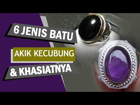 20 Jenis Batu Kecubung. 