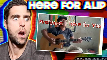 Alip Ba Ta - Here For You (Firehouse) | REACTION | Subtitle Indonesia